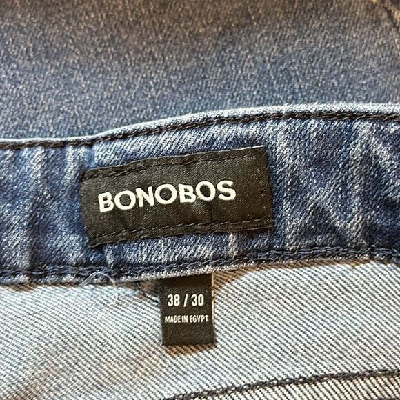 Bonobos Jeans Mens Slim Fit Jeans Premium Stretch Medium Wash Denim W38 x L30 - Picture 7 of 10